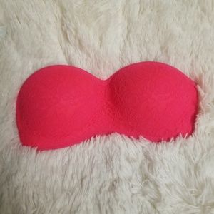Pink by Victoria's secret lace bandeau
